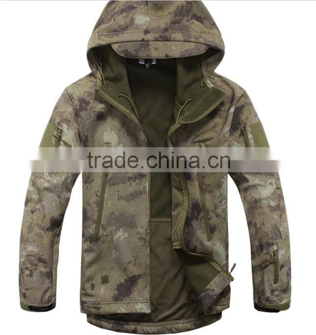 Uniseason men khaki military jacket