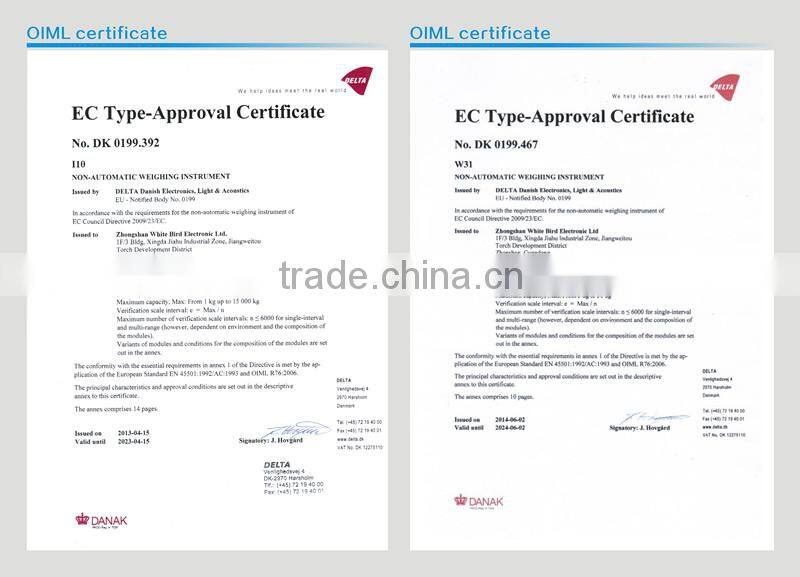 OIML Plastic electronic industrial weighing scale IP66