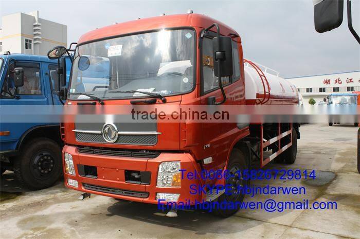 good price Dongfeng 9000L water truck spray heads