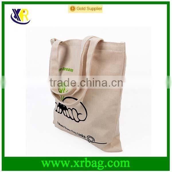 Cotton Tote Bag With Heat Transfer Printing Shopping Bag