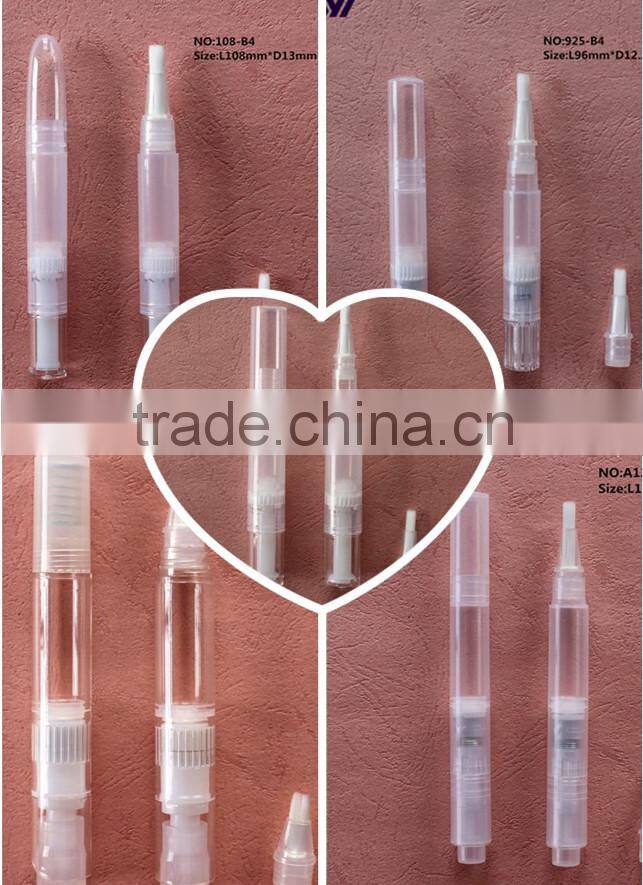 OEM Empty Transparent Plastic Lip Gloss Pen cosmetic pen