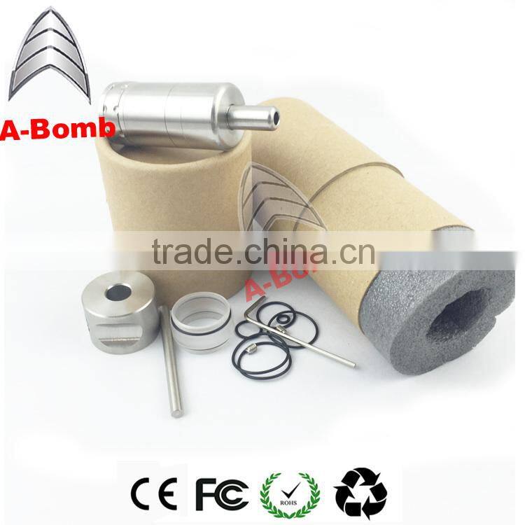 New Arrival!!2015 A-bomb Best Hot Sale Top Quality Vaporizer 1:1 Clone Rose v2s Atomizer With Air Flow Control