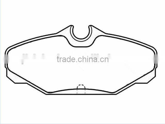 C.V. brake pad d610 professional manufacturer