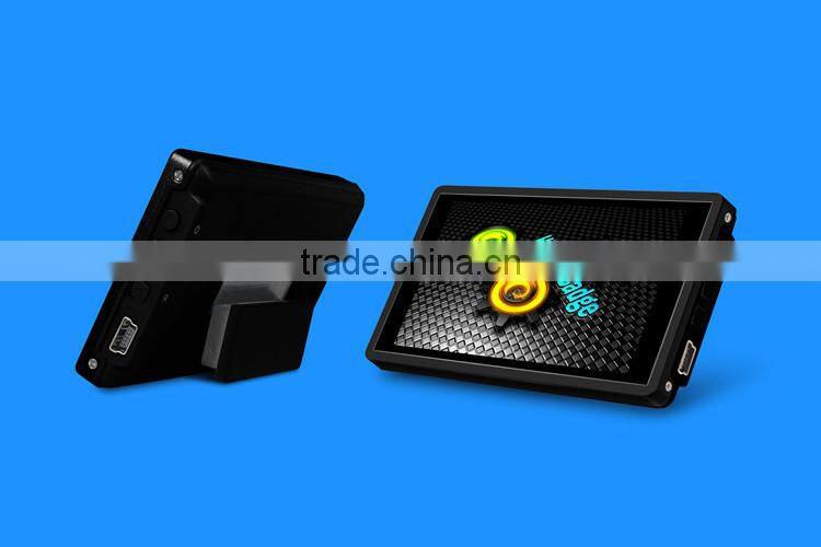 OLED video name badge with 3 inch dispaly screen/ portable TFT Magnetic name tag /Li-battery/OLED video name badge