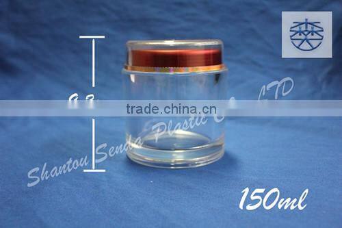 pill acrylic bottle with screw cap, heal care pill acrylic bottle, acrylic bottle for pharmaceutical used, high quality