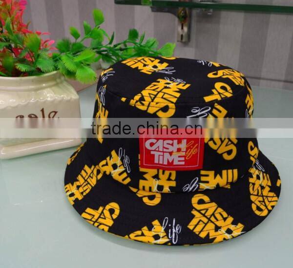 custom wholesale oem high quality design your own logo with woven label italia bucket hat