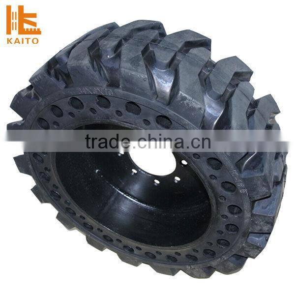 Cleaning equipment cheap price rubber solid tire