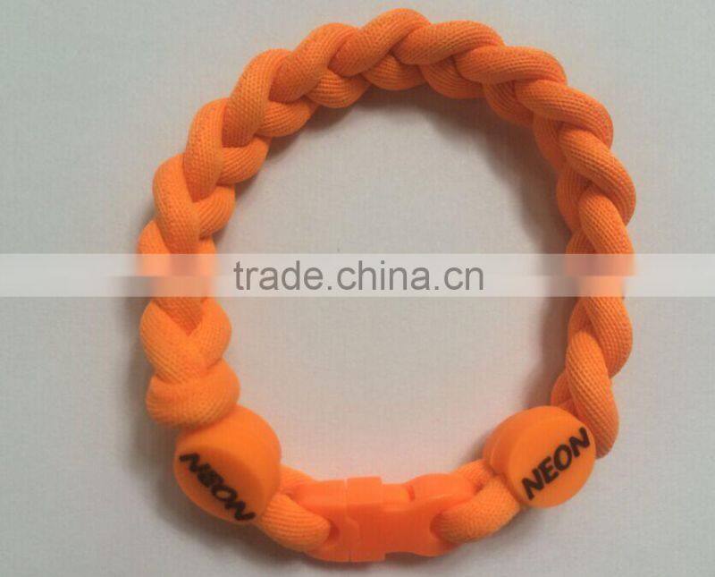 Triple Braided Neon Cord Bracelet