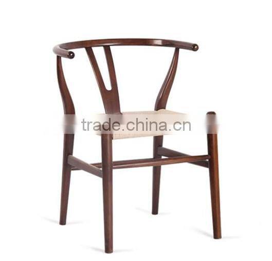 design chair Y shape wood chair Nordic style hotel restaurant project