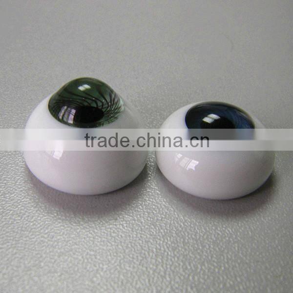 super quality 8-26mm round glass eyes for dolls