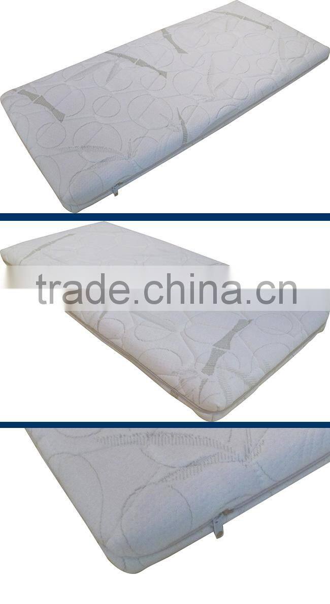 super soft bamboo high density foam nursery baby mattress