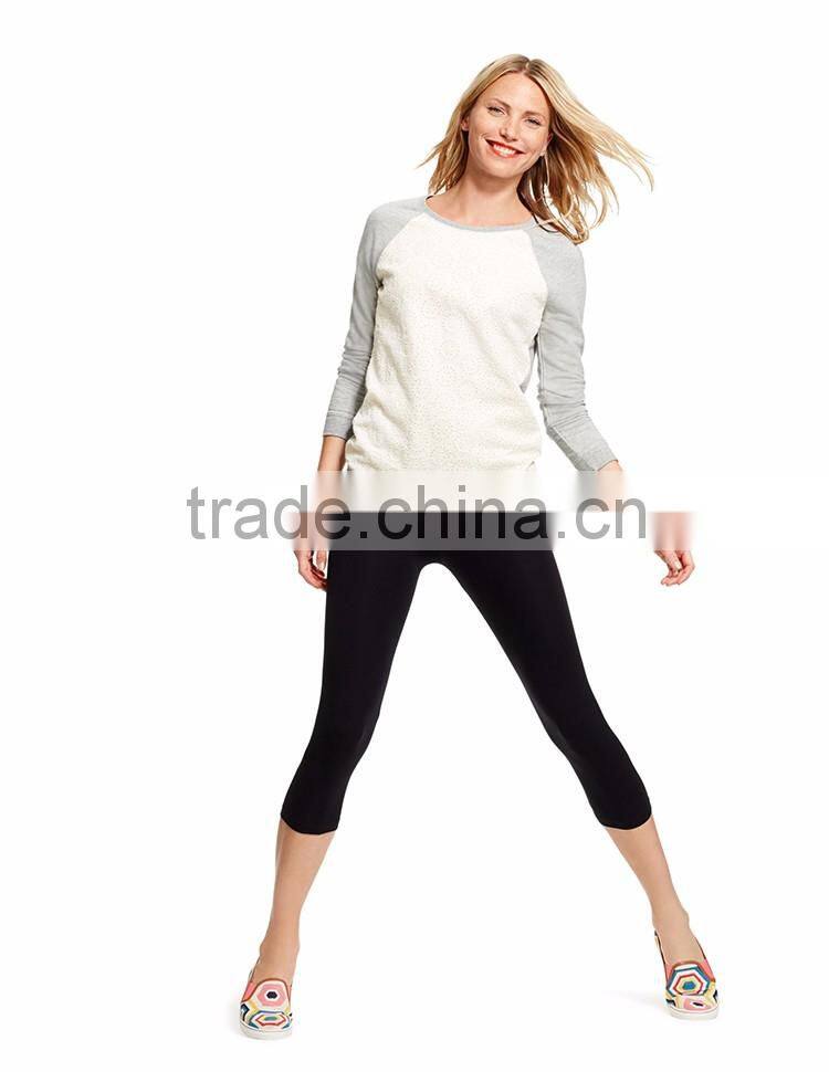 SHANGYI fashion custom slim women plain casual leggings