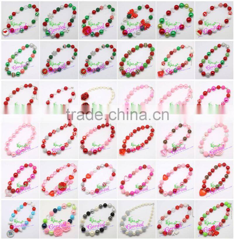High Quality Handmade Bead Jewelry Yiwu Cordial Design Beaded Thanksgiving Day Turkey Necklace