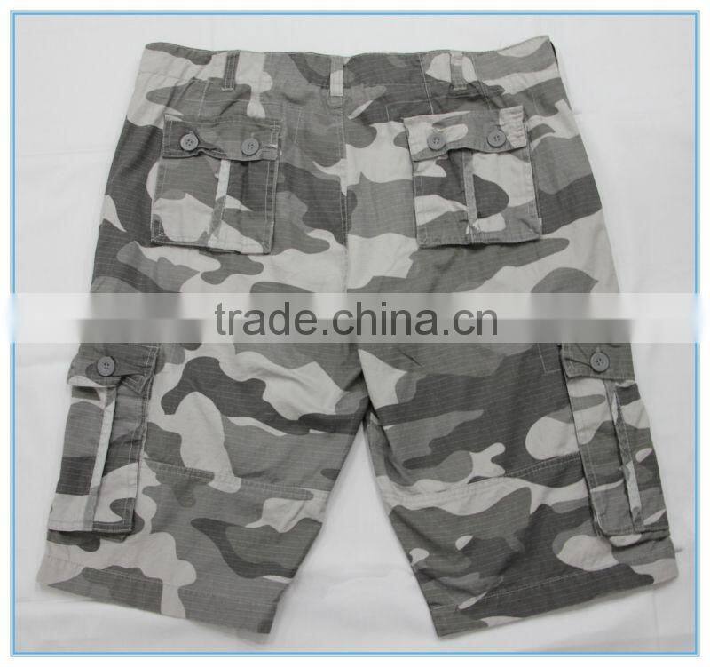 2013 men100% cotton cargo shorts in apparel stock