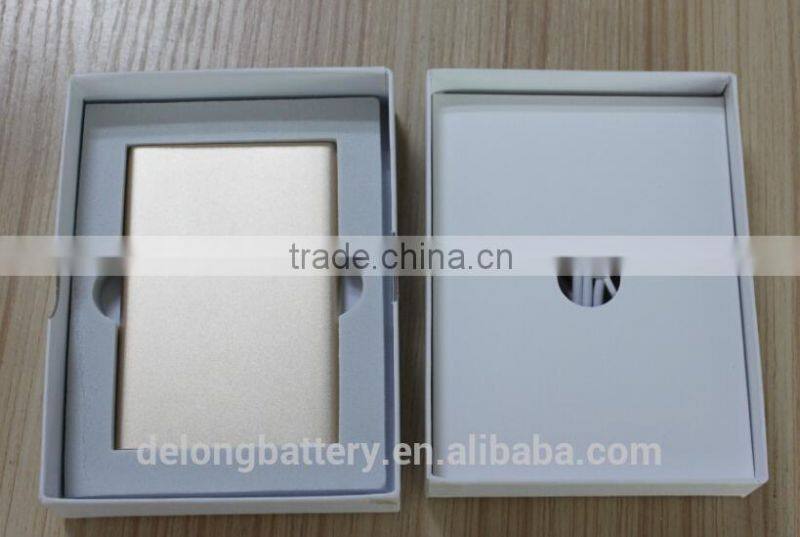 2015 new products mobile accessories 2700mah metal cover power bank mini power bank