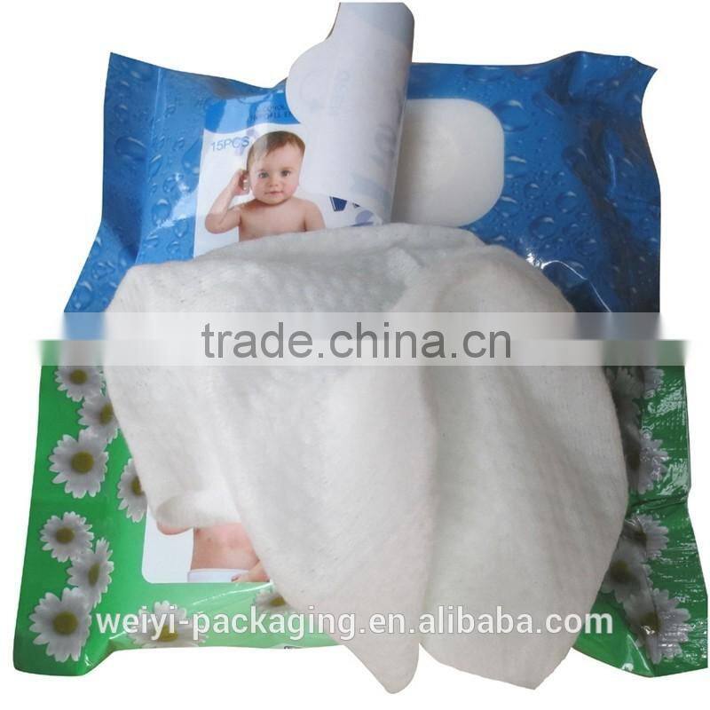 wet refresh tissue paper packaging/baby wet wipe tissue packaging