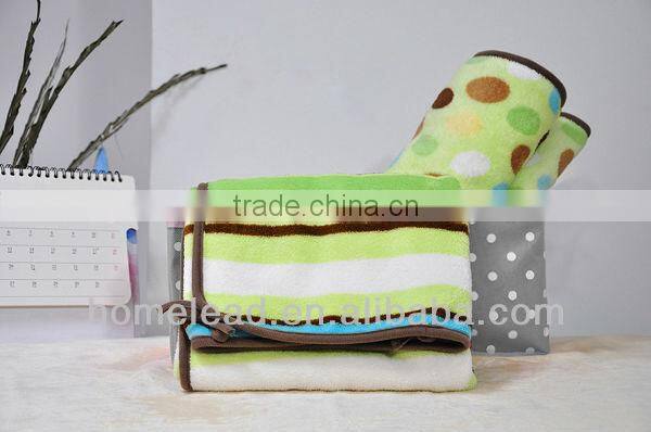 wholesale China print soft coral printing blanket