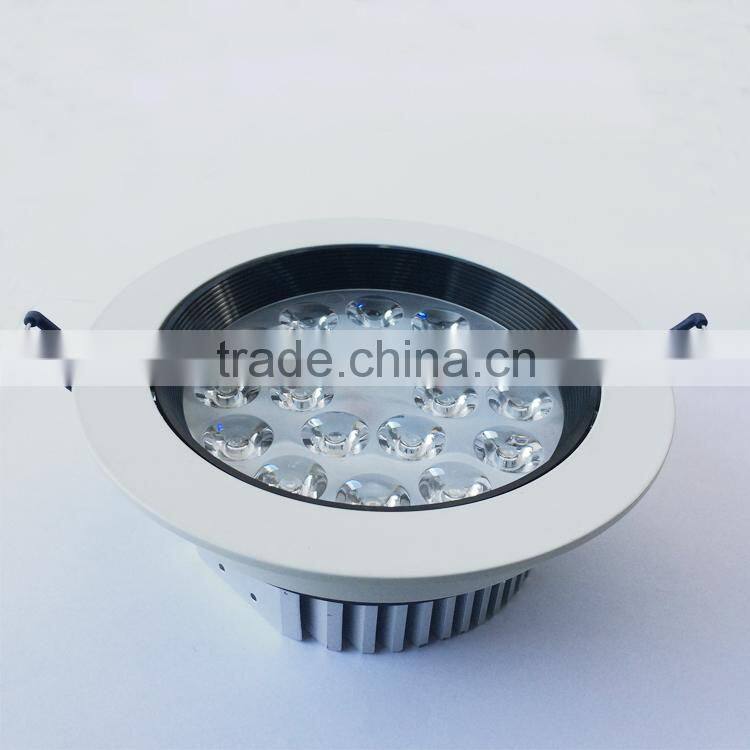 high lumin LED ceiling lights long lifespan 18w LED down lights