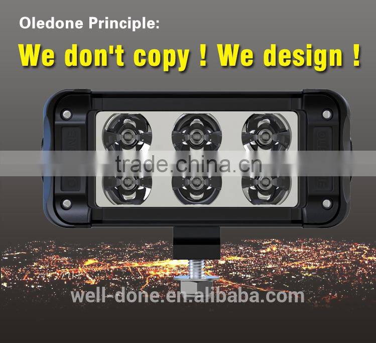 ip68 EMC OLEDONE led light bar 30 watt led driving lights euro beam