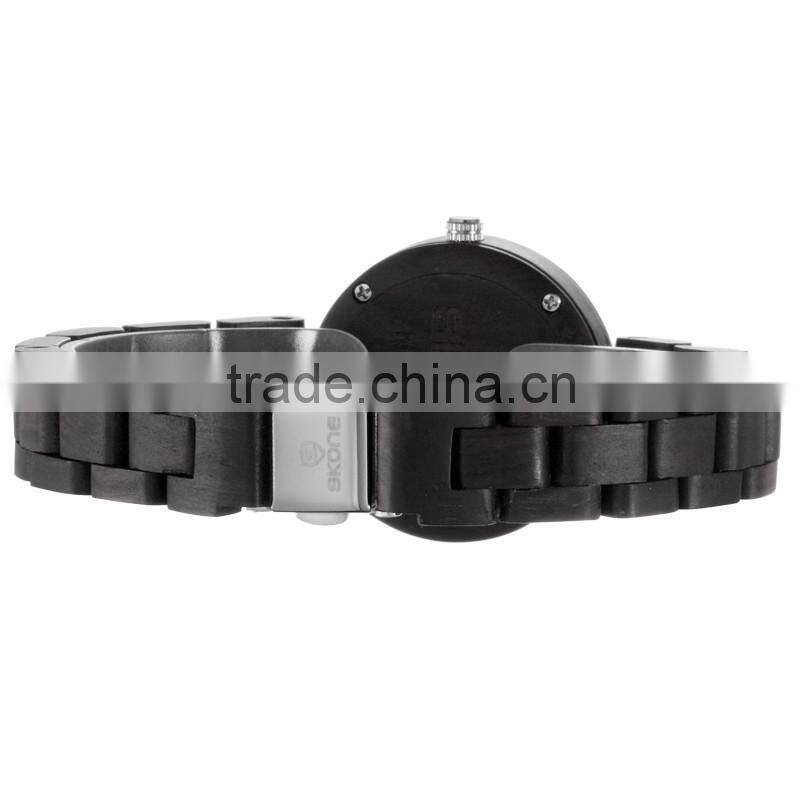 2016 Fashion wood Strap Japan Movement wood Vogue Watch for Ladies