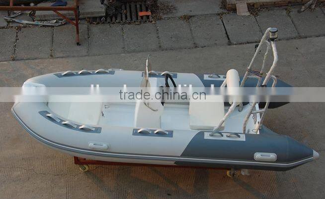 small rib boat rigid inflatable hypalon boat