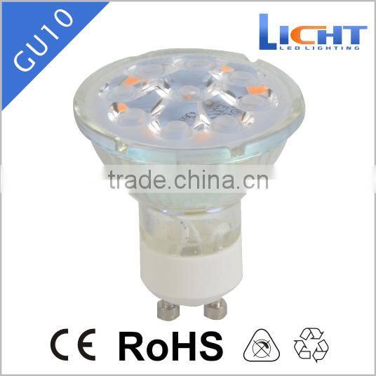 L-SL led spotlight 5W gu10 COB led china lighting glass gu10 lamp shop light led