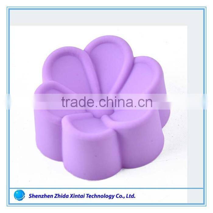 Cheap Silicone Rose Flower Baking Cake Pan Mold