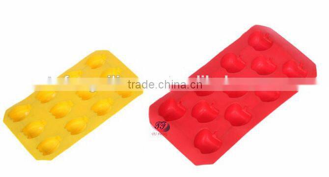 Wholesale High Quality Dog Bone Shape Custom Silicone Ice Cube Tray