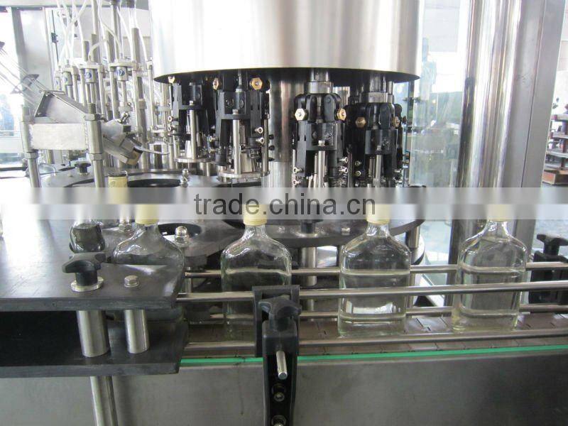 OK208 Glass Bottle Alcohol Wine Bottling Machine