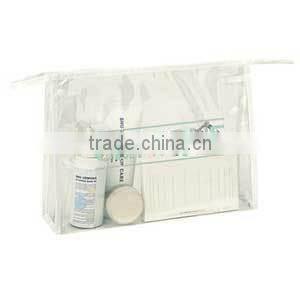 Promotional Satin PVC Hanging Cosmetic bag for gift