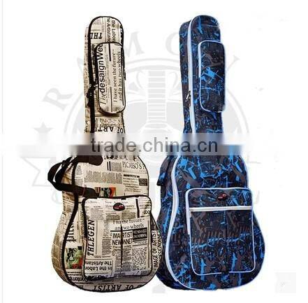 free shipping 2016 new fashion portable backpack high quality guitar case