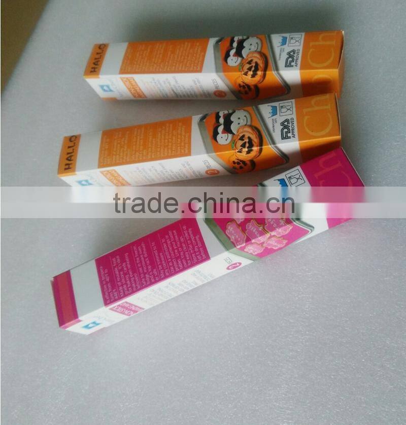 eco-friendly toothpaste packing box