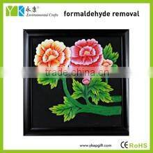 Most Popular hand carved wood frame ,photo frame 3d Pictures Of Beautiful Flowers Wall Painting modern art paintings decoration