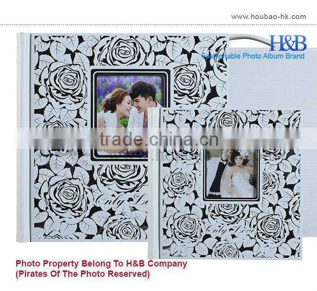 H&B hot sales 12*12,14*14 pvc photo album self-adhesive sheets