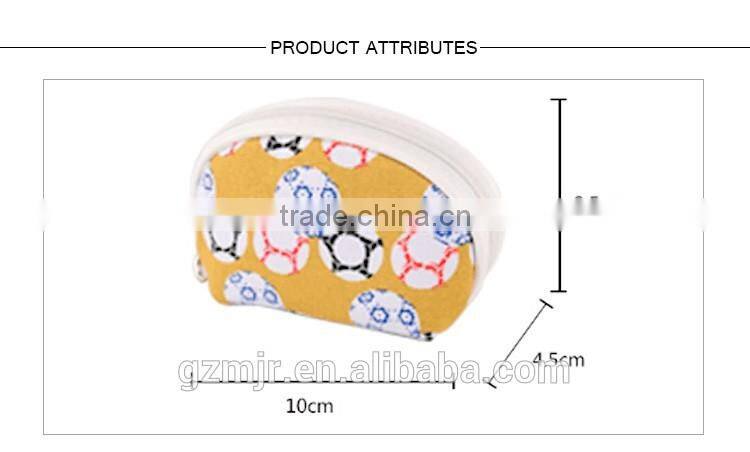 Promotional Cheap Ladies printed Canvas Coin Purse, Key Purse