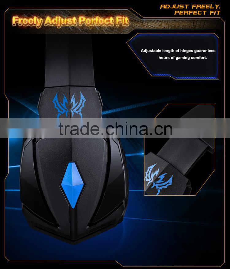 2015 New EACH G4000 Gaming Headset Stereo Bass Headphone Earphone With Microphone For Computer Gamer USB 3.5mm Gold-Plated