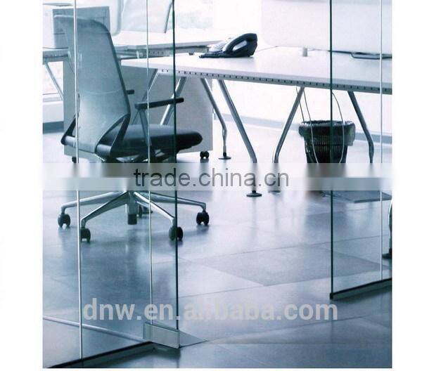 Hydraulic self closing glass door closer