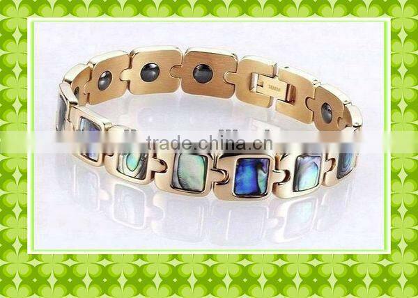 Eye Catcher Bohemian Style Titanium Shell Bracelets For Whoesale#11005