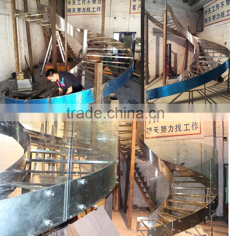 round staircase designindoor curved wrought iron railing staircase