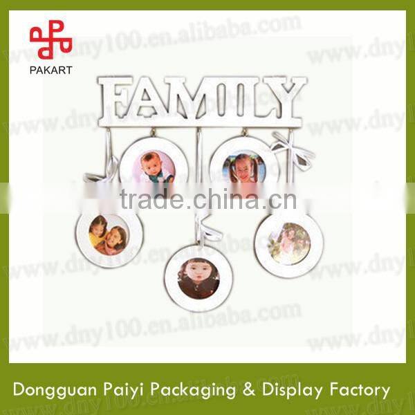 Wall hanging love wedding unique wood photo frames