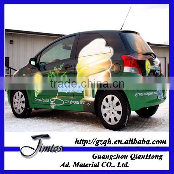 Bubble free self-adhesive car wrap vinyl rolls