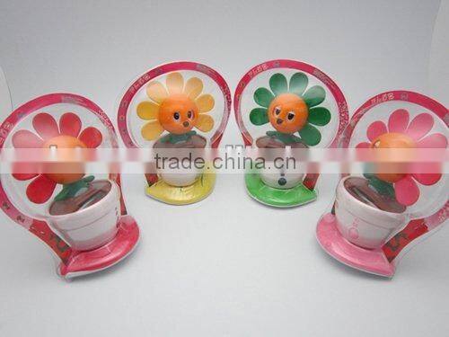Lovely Sun Flower Solar Toys for Car Decoration