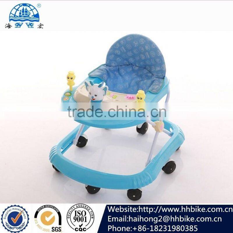 latest baby walkers/pusher baby walker baby walker with rocking mode from xingtai manufacturer round baby walker