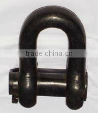 D Forelock Shackle Fitted with Oval Pin
