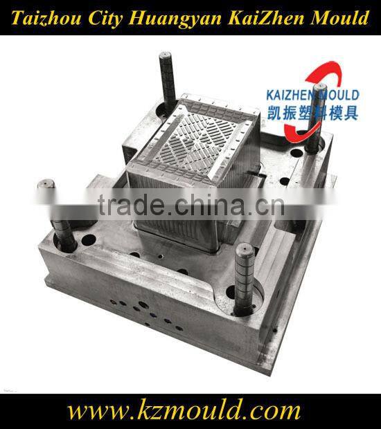 Plastic large crate mould injection commodity pass box mould turnover crate mould maker