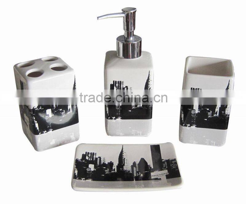 alibaba Ceramic bathroom accessories set