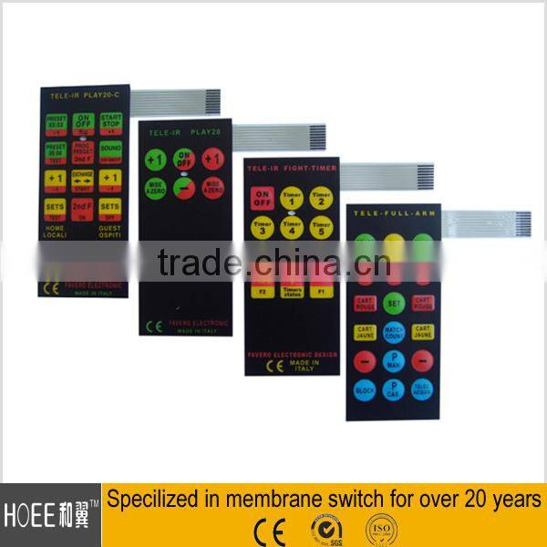 Home Appliance 4x4 Press numeric tactile Metal Keypad with backlit