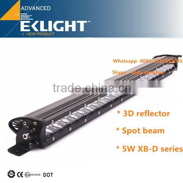EK LIGHT - 9-60VDC High Brightness 3D reflector LED Light Bar 60W 90W 120W 150W 180W 4d led light bar