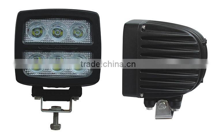 Reverse Polarity protected 9V 32V DC auto work light led 60w with PC cover