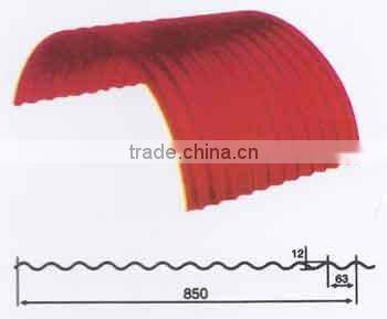 Metal Tile Arched Machine